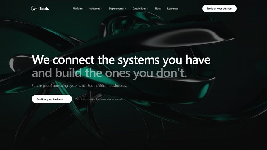 Zorah front page
